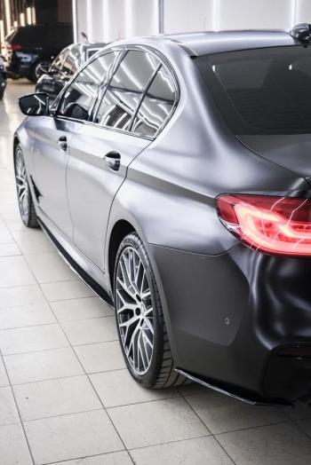 10 999 р. Пластиковые накладки M-порогов BMW 5 серия G30 дорестайлинг, седан (2016-2020)  с доставкой в г. Керчь. Увеличить фотографию 7