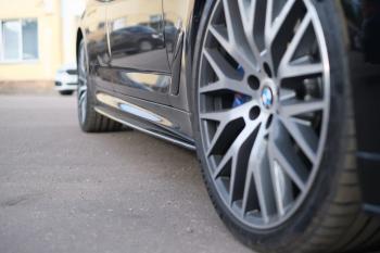 10 999 р. Пластиковые накладки M-порогов BMW 5 серия G30 дорестайлинг, седан (2016-2020)  с доставкой в г. Керчь. Увеличить фотографию 8