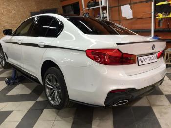 10 999 р. Пластиковые накладки M-порогов BMW 5 серия G30 дорестайлинг, седан (2016-2020)  с доставкой в г. Керчь. Увеличить фотографию 9