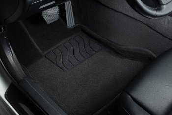 5 699 р. Коврики в салон SEINTEX 3D ВОРС (комплект, 4WD) BMW 5 серия F10 рестайлинг, седан (2013-2017) (Цвет: черный)  с доставкой в г. Керчь. Увеличить фотографию 4