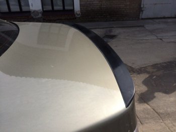 2 799 р. Лип спойлер АВТОКРАТ  BMW 5 серия  E60 (2003-2007) седан дорестайлинг (Неокрашенный)  с доставкой в г. Керчь. Увеличить фотографию 2