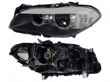 Левая передняя фара SAT (ксенон, LED) BMW 5 серия  F10 (2009-2013) седан дорестайлинг