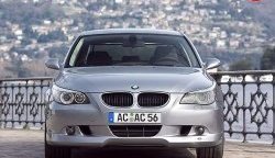 4 999 р. Накладка AC Schnitzer на передний бампер BMW 5 серия E60 седан дорестайлинг (2003-2007)  с доставкой в г. Керчь. Увеличить фотографию 2