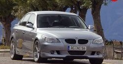 4 999 р. Накладка AC Schnitzer на передний бампер BMW 5 серия E60 седан дорестайлинг (2003-2007)  с доставкой в г. Керчь. Увеличить фотографию 4