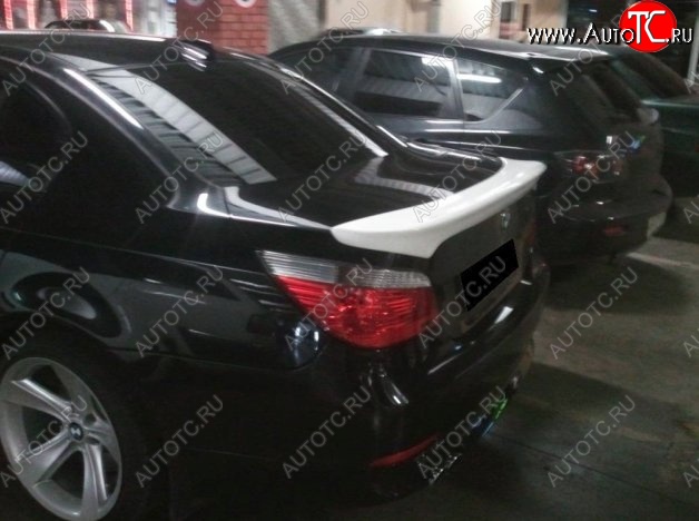 2 999 р. Лип спойлер LiP BMW 5 серия E60 седан дорестайлинг (2003-2007) (Неокрашенный)  с доставкой в г. Керчь
