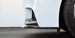 10 849 р. Накладка на передний бампер M-Performance BMW 5 серия F11 рестайлинг, универсал (2013-2017) (Неокрашенная)  с доставкой в г. Керчь. Увеличить фотографию 5