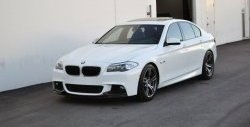 10 849 р. Накладка на передний бампер M-Performance BMW 5 серия F11 рестайлинг, универсал (2013-2017) (Неокрашенная)  с доставкой в г. Керчь. Увеличить фотографию 6