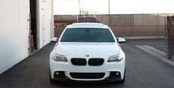 10 849 р. Накладка на передний бампер M-Performance BMW 5 серия F11 рестайлинг, универсал (2013-2017) (Неокрашенная)  с доставкой в г. Керчь. Увеличить фотографию 7