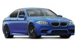 9 049 р. Пороги накладки M-Style BMW 5 серия F11 рестайлинг, универсал (2013-2017) (Неокрашенные)  с доставкой в г. Керчь. Увеличить фотографию 2