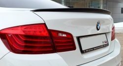 8 799 р. Лип спойлер BSM  BMW 5 серия  F10 (2009-2013) седан дорестайлинг (Неокрашенный)  с доставкой в г. Керчь. Увеличить фотографию 5