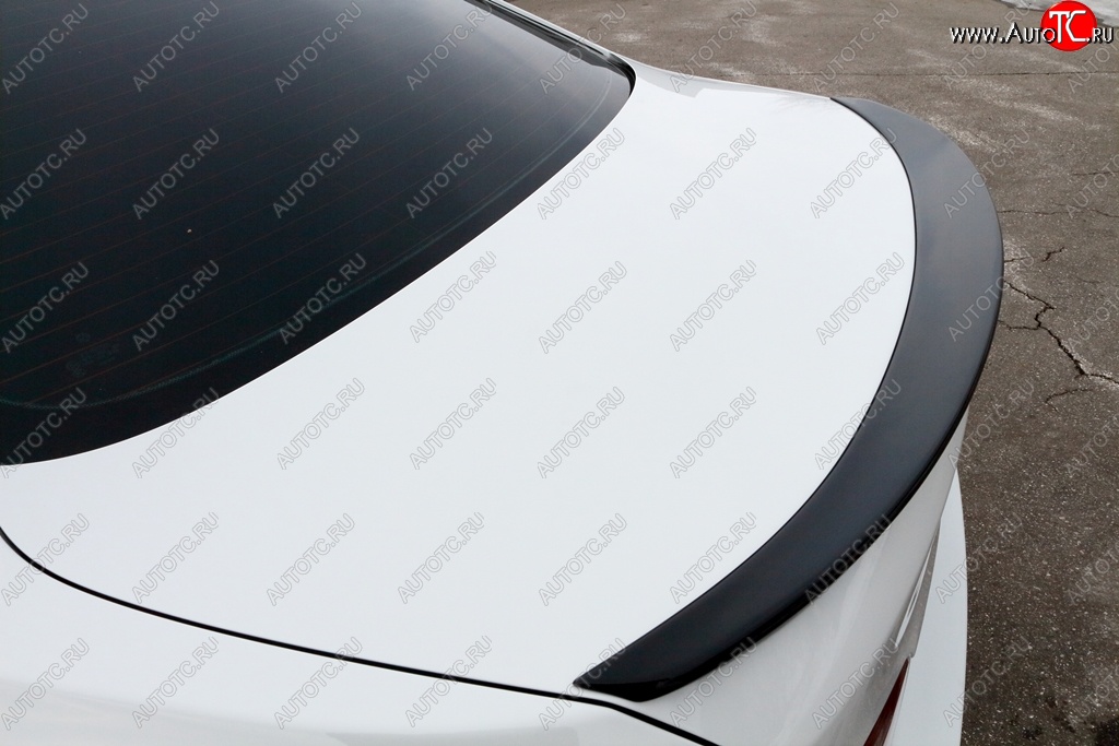 8 799 р. Лип спойлер BSM  BMW 5 серия  F10 (2009-2013) седан дорестайлинг (Неокрашенный)  с доставкой в г. Керчь