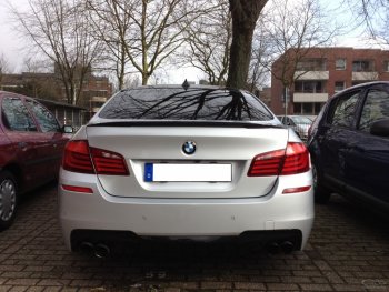 2 749 р. Спойлер багажника Performance BMW 3 серия F30 седан рестайлинг (2015-2018) (Неокрашенный)  с доставкой в г. Керчь. Увеличить фотографию 2