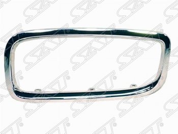 1 199 р. Левый молдинг решетки радиатора SAT  BMW 7 серия  E65,E66, E67, E68 (2001-2005) дорестайлинг, седан  с доставкой в г. Керчь. Увеличить фотографию 2