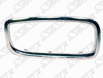 Левый молдинг решетки радиатора SAT BMW 7 серия  E65,E66, E67, E68 (2001-2005) дорестайлинг, седан