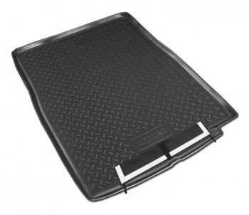 Коврик багажника Norplast Unidec (Long-F02) BMW 7 серия  F01-F04 (2008-2015) седан (Черный, с погрузочным ковриком (фартуком))