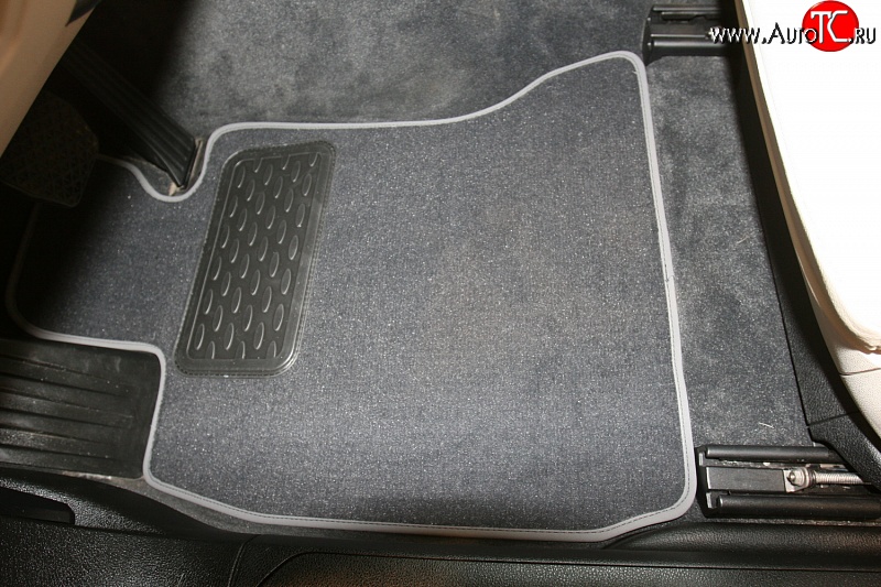 485 р. Коврики в салон Element 4 шт. (текстиль) (L) BMW 7 серия F01-F04 седан (2008-2015)  с доставкой в г. Керчь