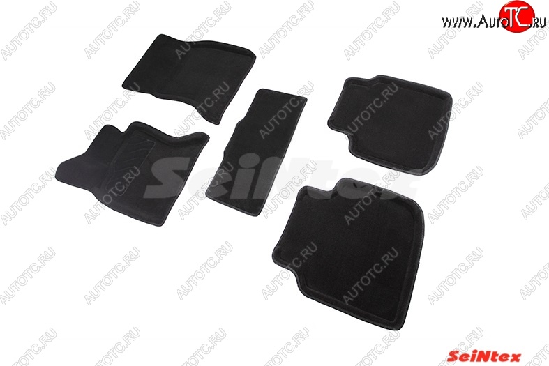 5 699 р. Комплект 3D ковриков в салон Seintex  BMW 7 серия  F01-F04 (2008-2015) седан  с доставкой в г. Керчь