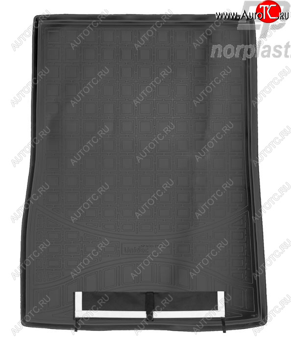 3 599 р. Коврик багажника Norplast Unidec (Long-G12)  BMW 7 серия ( G11-G12,  G11,G12) (2015-2022) дорестайлинг,седан, седан рестайлинг (Цвет: черный (с погрузочным ковриком))  с доставкой в г. Керчь