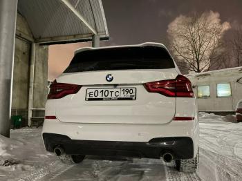 8 999 р. Спойлер Inmax в X3M (F97) BMW X3 G01 рестайлинг (2021-2023) (Неокрашенный)  с доставкой в г. Керчь. Увеличить фотографию 10
