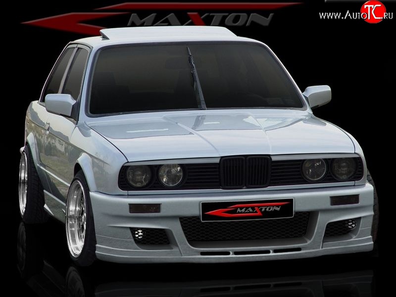8 399 р. Передний бампер Maxton BMW 3 серия E30 седан (1982-1991)  с доставкой в г. Керчь