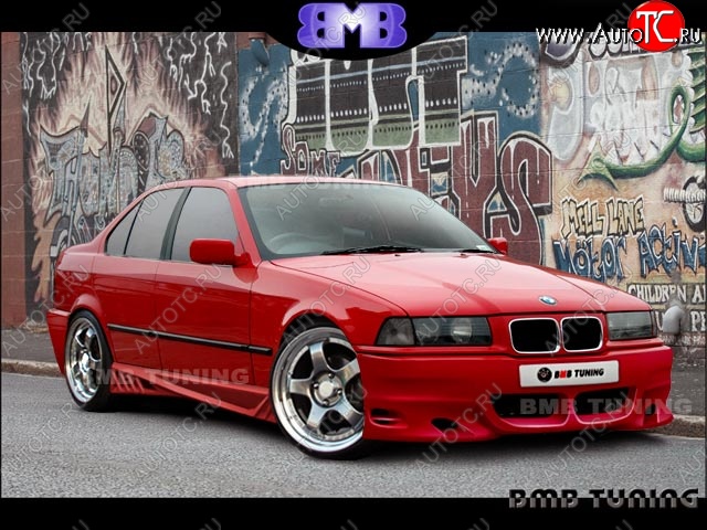 25 899 р. Передний бампер BMB BMW 3 серия E36 седан (1990-2000)  с доставкой в г. Керчь