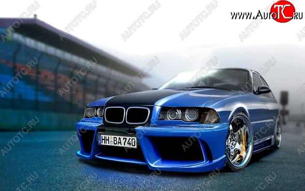 25 899 р. Передний бампер BNB BMW 3 серия E36 седан (1990-2000)  с доставкой в г. Керчь