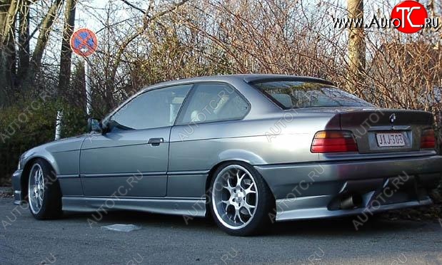 4 499 р. Пороги накладки Rieger2 BMW 3 серия E36 седан (1990-2000)  с доставкой в г. Керчь