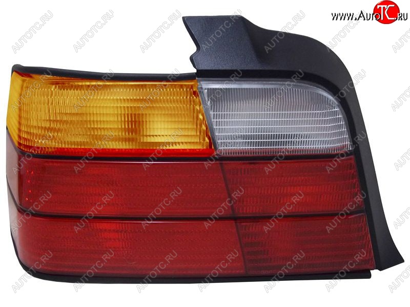 11 799 р. Левый фонарь задний SAT (желтый поворотник) BMW 3 серия E36 седан (1990-2000)  с доставкой в г. Керчь