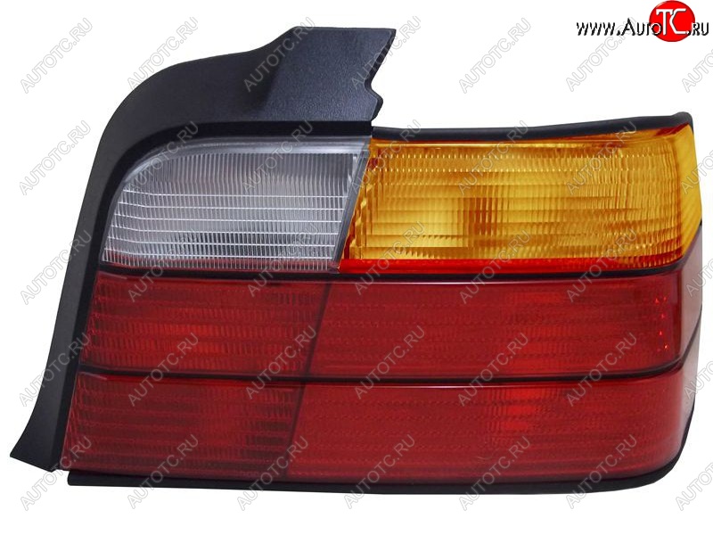 11 799 р. Правый фонарь задний SAT (желтый поворотник) BMW 3 серия E36 седан (1990-2000)  с доставкой в г. Керчь