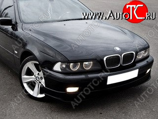 1 149 р. Реснички на фары MV Tuning BMW 5 серия E39 седан рестайлинг (2000-2003) (Неокрашенные)  с доставкой в г. Керчь