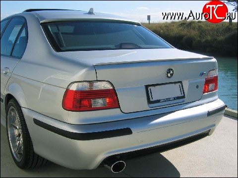 3 599 р. Козырёк на заднее стекло Sport BMW 5 серия E39 седан рестайлинг (2000-2003) (Неокрашенный)  с доставкой в г. Керчь