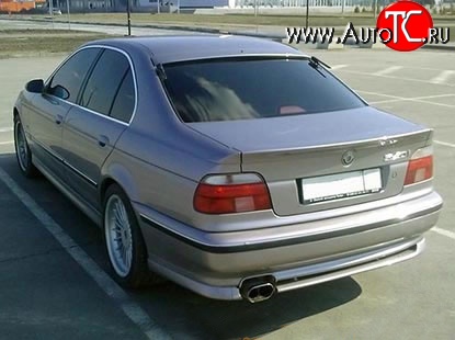 7 499 р. Накладка на задний бампер AC Schnitzer BMW 5 серия E39 седан дорестайлинг (1995-2000) (Неокрашенная)  с доставкой в г. Керчь