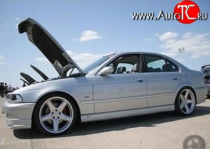 8 499 р. Пороги накладки AC Schnitzer BMW 5 серия E39 седан дорестайлинг (1995-2000) (Неокрашенные)  с доставкой в г. Керчь