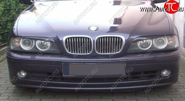 1 649 р. Реснички на фары Badlook BMW 5 серия E39 седан рестайлинг (2000-2003) (Неокрашенные)  с доставкой в г. Керчь