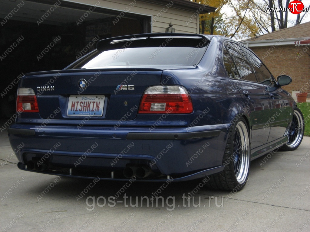 2 499 р. Лип спойлер M5 TECH BMW 5 серия E39 седан рестайлинг (2000-2003) (Неокрашенный)  с доставкой в г. Керчь