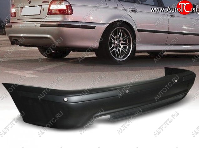 27 599 р. Задний бампер (Sedan) M5 Style BMW 5 серия E39 седан дорестайлинг (1995-2000) (Неокрашенный)  с доставкой в г. Керчь