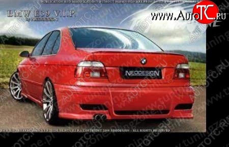 6 109 р. Задний бампер Neodesign BMW 5 серия E39 седан рестайлинг (2000-2003)  с доставкой в г. Керчь