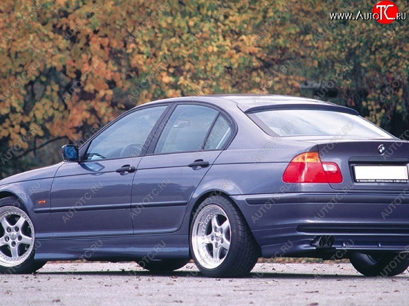 2 499 р. Козырёк на заднее стекло M3 Style BMW 3 серия E46 седан дорестайлинг (1998-2001) (Неокрашенный)  с доставкой в г. Керчь