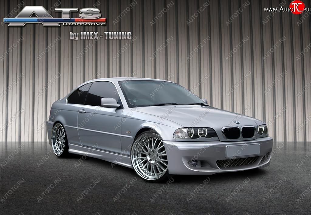 25 899 р. Передний бампер ATS BMW 3 серия E46 седан дорестайлинг (1998-2001)  с доставкой в г. Керчь