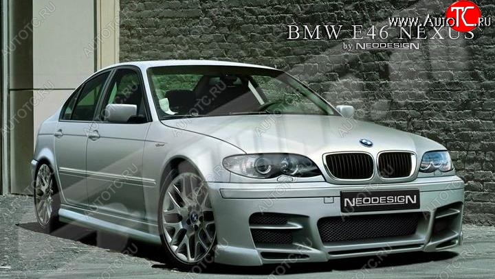 25 899 р. Передний бампер Nexus BMW 3 серия E46 седан дорестайлинг (1998-2001)  с доставкой в г. Керчь