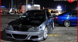 11 799 р. Передний бампер Prior Design BMW 3 серия E46 седан дорестайлинг (1998-2001) (Неокрашенный)  с доставкой в г. Керчь. Увеличить фотографию 2