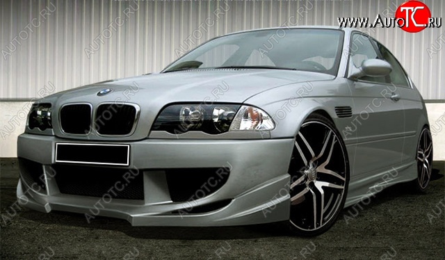 25 899 р. Передний бампер Rieger BMW 3 серия E46 седан дорестайлинг (1998-2001)  с доставкой в г. Керчь