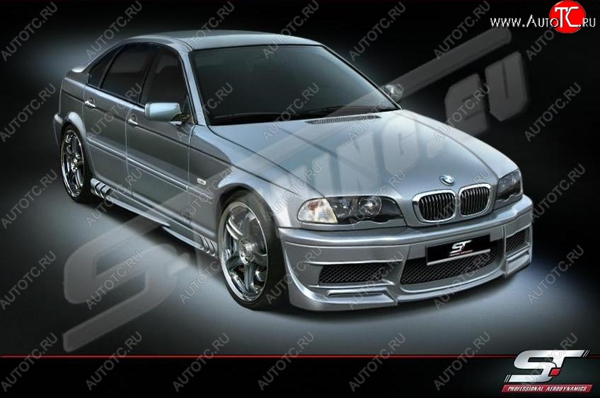 25 899 р. Передний бампер ST BMW 3 серия E46 седан дорестайлинг (1998-2001)  с доставкой в г. Керчь
