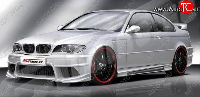 25 899 р. Передний бампер ST2 BMW 3 серия E46 седан дорестайлинг (1998-2001)  с доставкой в г. Керчь