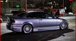 8 149 р. Пороги накладки Prior Design BMW 3 серия E46 седан дорестайлинг (1998-2001) (Неокрашенные)  с доставкой в г. Керчь. Увеличить фотографию 3