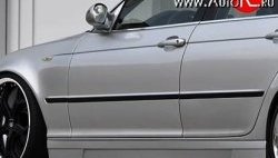 8 149 р. Пороги накладки Prior Design BMW 3 серия E46 седан дорестайлинг (1998-2001) (Неокрашенные)  с доставкой в г. Керчь. Увеличить фотографию 7