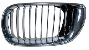 Левая решетка радиатора SAT (хром) BMW 3 серия  E46 (2001-2005) седан рестайлинг