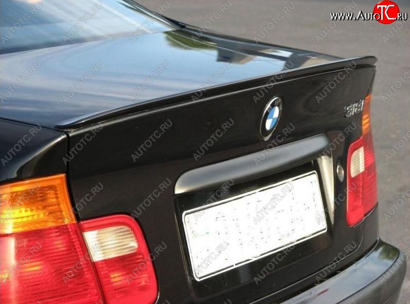 3 079 р. Лип спойлер Jaguar  BMW 3 серия  E46 (1998-2005) седан дорестайлинг, седан рестайлинг (Неокрашенный)  с доставкой в г. Керчь