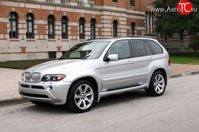 7 099 р. Передний бампер Aero (рестайлинг) BMW X5 E53 рестайлинг (2003-2006)  с доставкой в г. Керчь