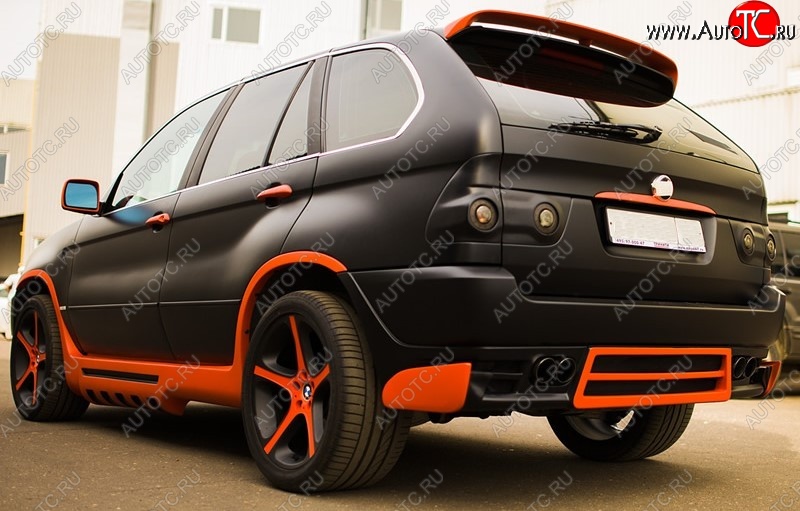 9 299 р. Cпойлер BRABUS BMW X5 E53 дорестайлинг (1999-2003) (Неокрашенный)  с доставкой в г. Керчь